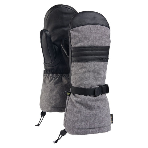 Burton Men's Warmest Gore-Tex Mittens 2024 (Grey Heather Size S Only!)