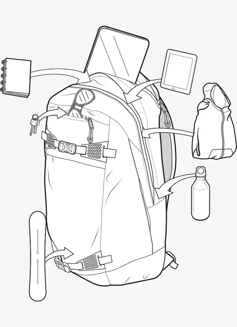 Burton Day Hiker 28L Backpack