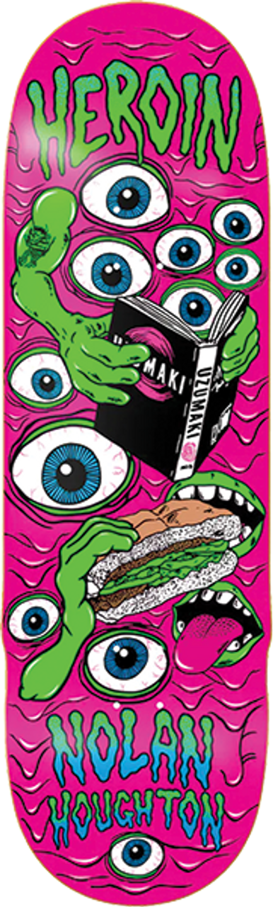 Heroin NH Mutate or Die Skateboard Deck