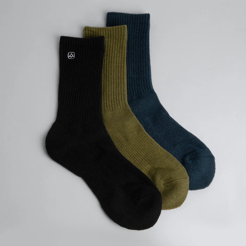 Coal The Everyday Crew Socks Three Pack (Multiple Color Options)