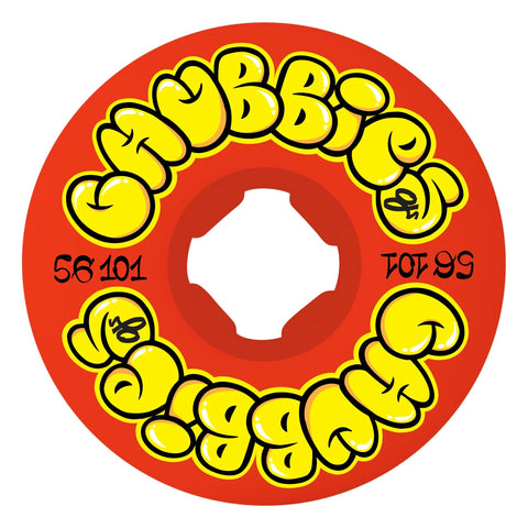 OJ Throw Ups Chubbies 101a Skateboard Wheels (Multiple Color/Size Options)