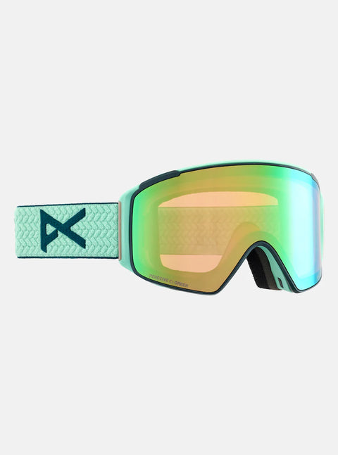 Anon M4S Cylindrical Goggles + Bonus Lens + MFI Face Mask (Multiple Color Options)