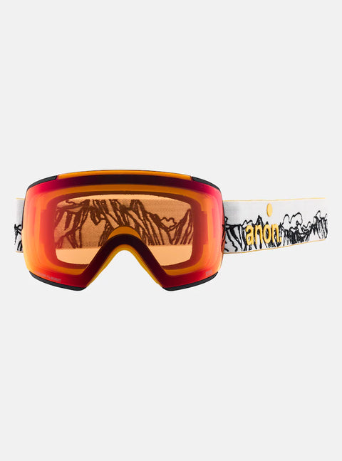 Anon M5 Low Bridge Fit Goggles + Bonus Lens + MFI Mask (Multiple Color Options)
