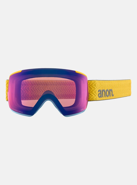 Anon M5 Low Bridge Fit Goggles + Bonus Lens + MFI Mask (Multiple Color Options)