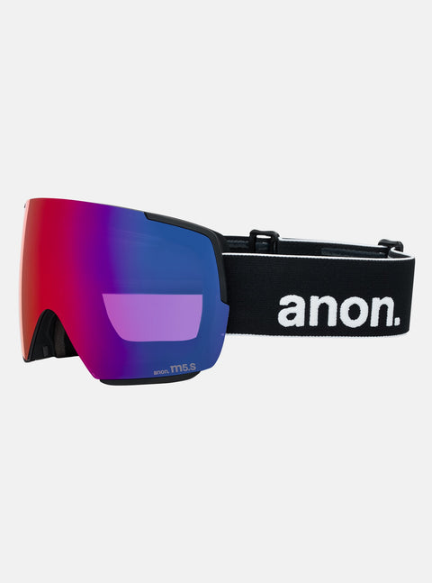 Anon M5S Low Bridge Fit Goggles + Bonus Lens + MFI Mask (Multiple Color Options)