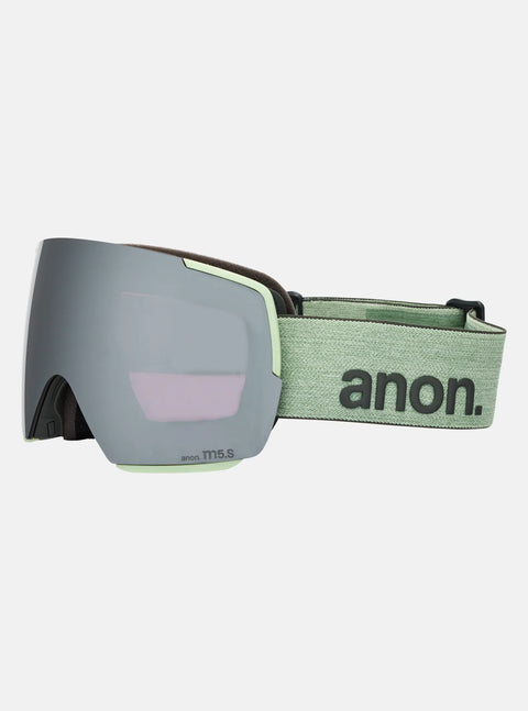 Anon M5S Low Bridge Fit Goggles + Bonus Lens + MFI Mask (Multiple Color Options)