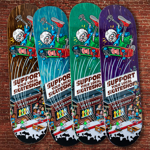 DLX Todd Bratrud Shop Keeper Skateboard Deck SSD 2025 (Multiple Size Options)