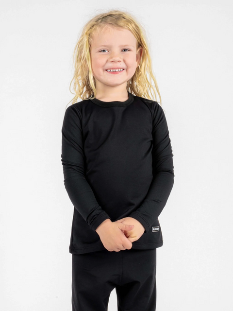 Blackstrap Kids' Therma Crewneck Top Base Layer (Multiple Color Options)