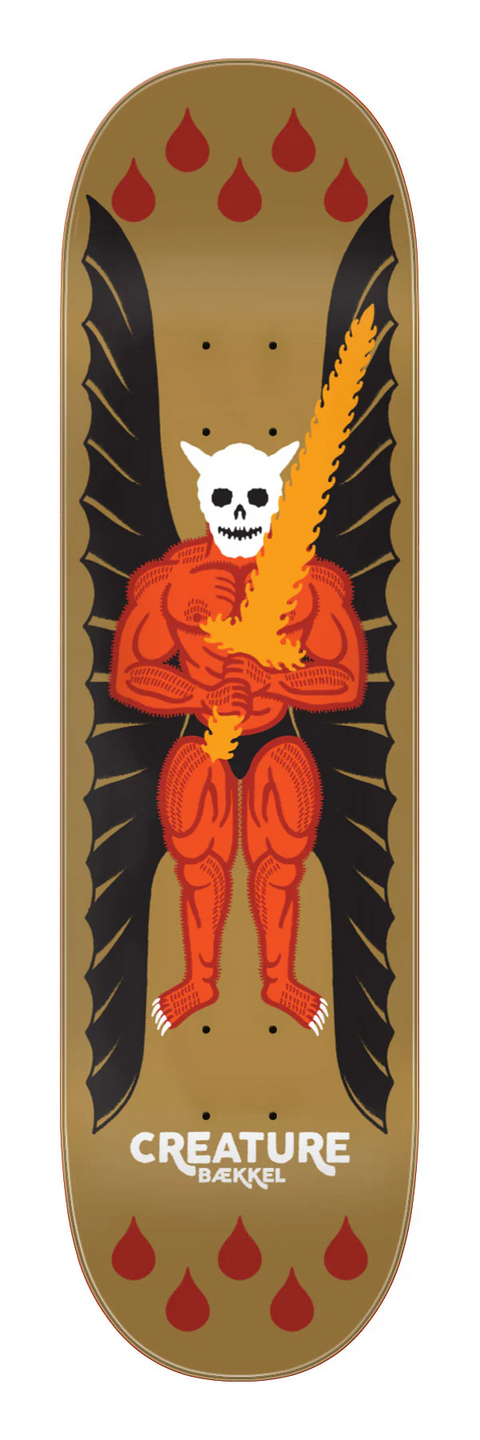 Creature Baekkel Demon Pro Skateboard Deck