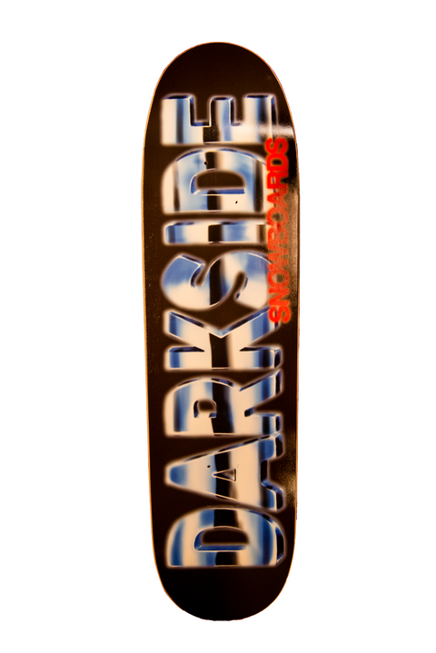 Darkside Chrome Skateboard Deck (Multiple Shape Options)