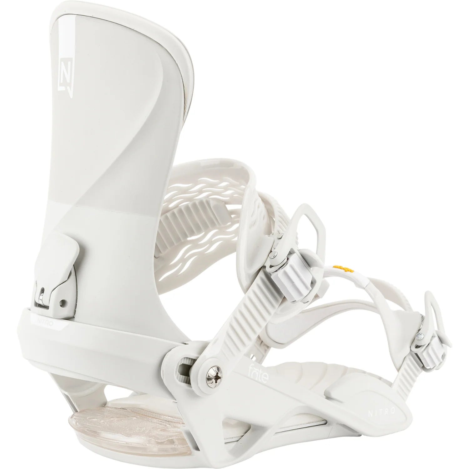 Nitro Women's Fate Snowboard Bindings Off White 2026