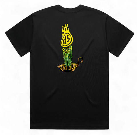 Darkside Candle Heavyweight Short Sleeve Tee