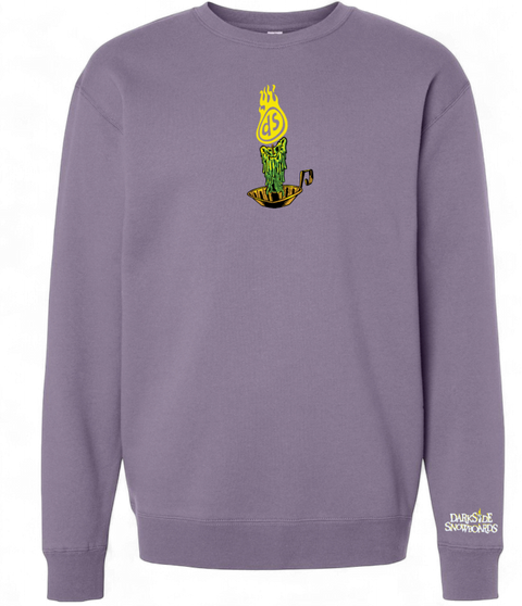 Darkside Candle Crewneck Sweatshirt