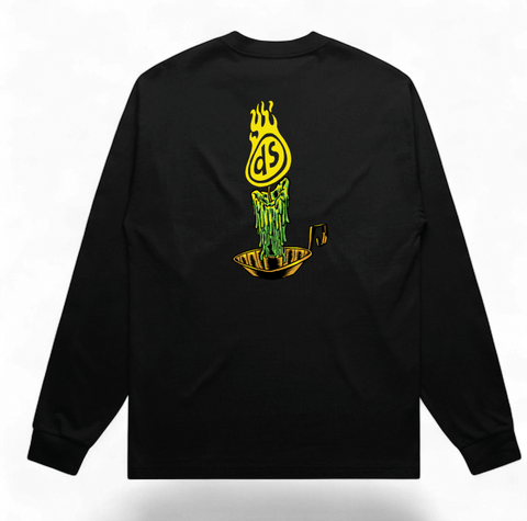 Darkside Candle Heavyweight Long Sleeve Tee