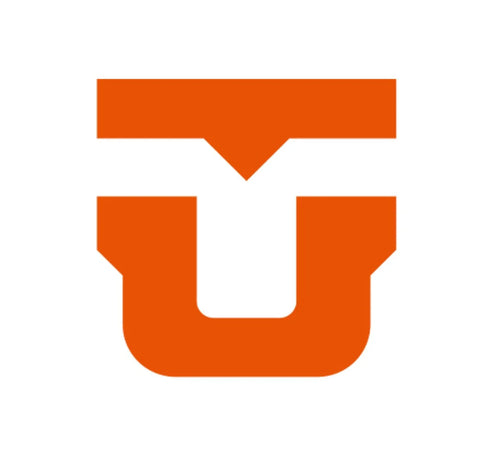 Union U Logo Diecut Sticker 6.5 Inch (Multiple Color Options)