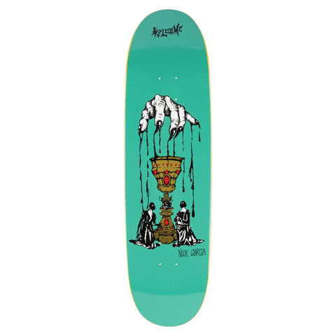 Welcome Chalice on Son of Boline Skateboard Deck