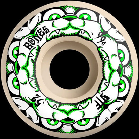 Bones 4 Dog Night V4 Wide STF 99a Skateboard Wheels (Multiple Size Options)