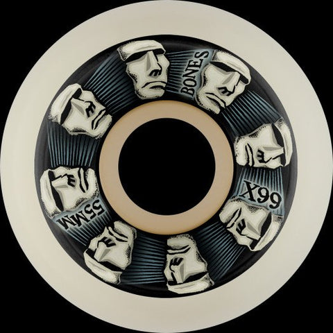 Bones X-Formula Head Rush V5 Sidecut 99a Skateboard Wheels (Multiple Size Options)