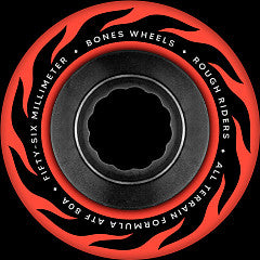 Bones ATF Rough Riders Eternal Flame 80a Skateboard Wheels (Multiple Color/Size Options)