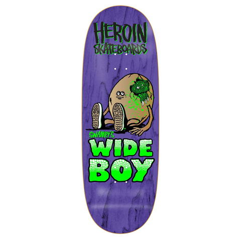 Heroin Swamp's Wideboy Skateboard Deck