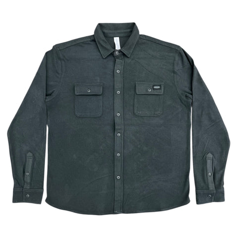Darkside Routine Tomson Polar Fleece Button Up Shirt