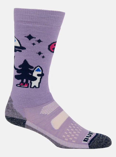 Burton Kids' Performance Midweight Socks 2024 (Multiple Color Options)