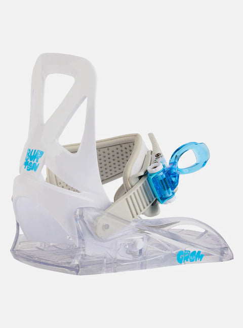 Burton Kids' Grom Disc Snowboard Bindings 2024 (Multiple Color Options)