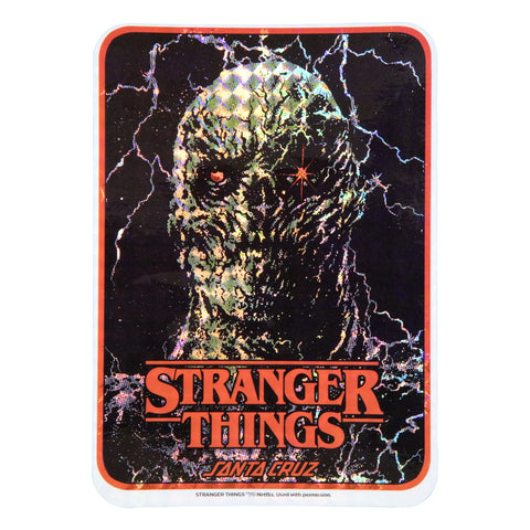 Santa Cruz x Stranger Things Vecna Skateboard Deck
