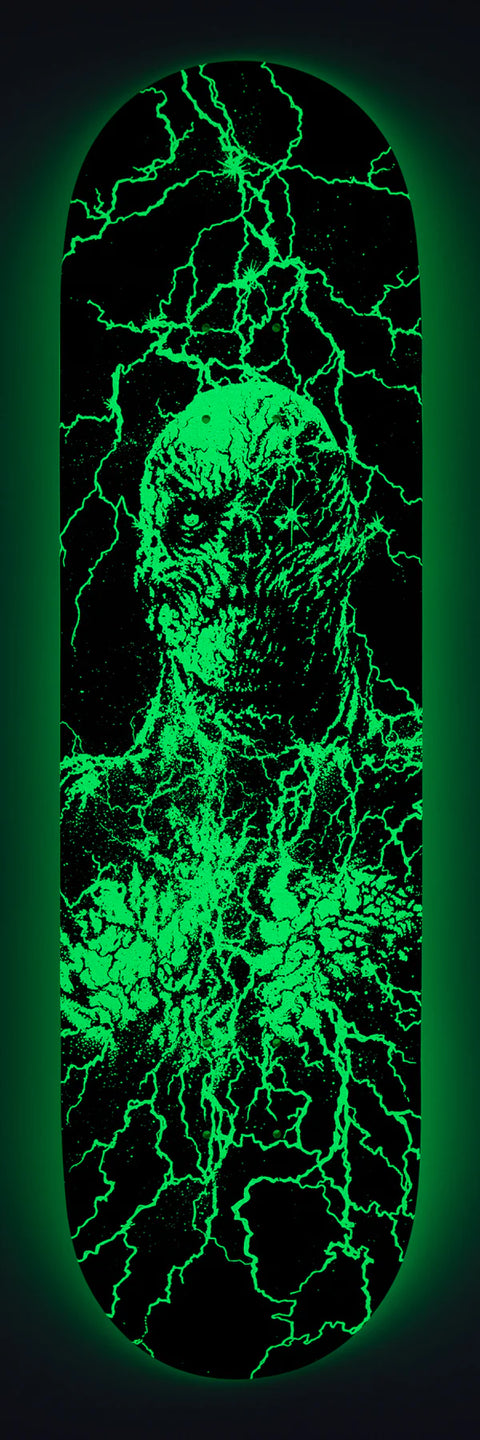 Santa Cruz x Stranger Things Vecna Skateboard Deck