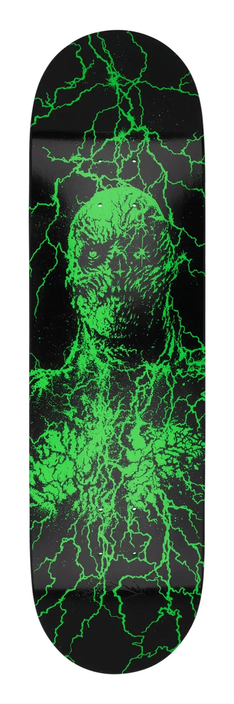 Santa Cruz x Stranger Things Vecna Skateboard Deck