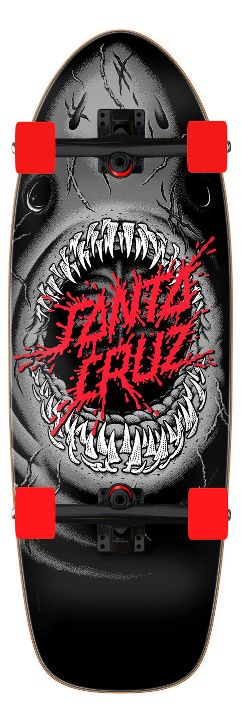 Santa Cruz Pigalodon Shaped Cruiser Complete Skateboard