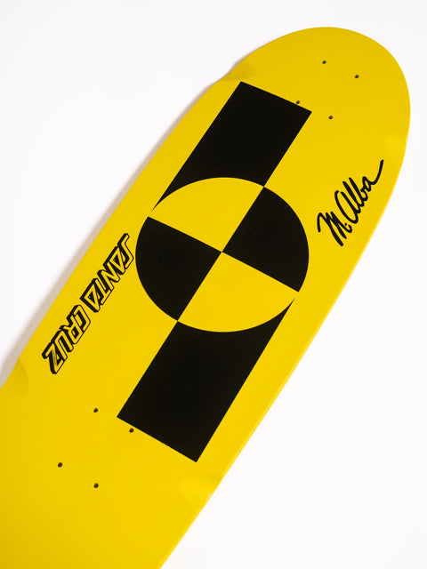 Santa Cruz Malba Crash Test Reissue Skateboard Deck