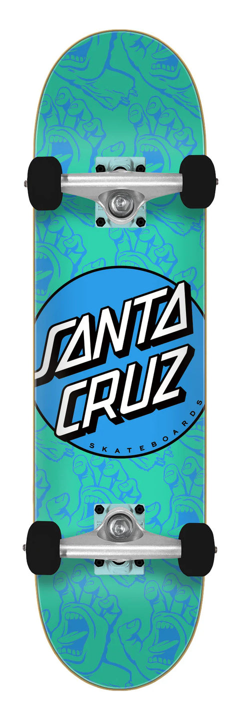 Santa Cruz Other Dot Hands Mini Complete Skateboard