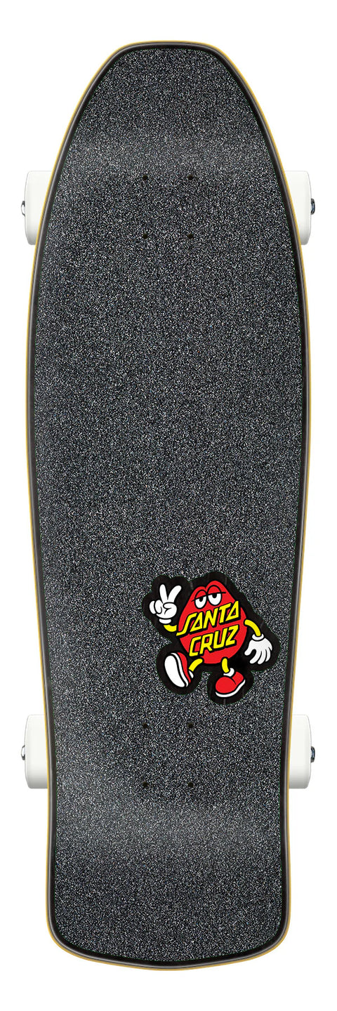 Santa Cruz Dot Dudes Shaped Cruiser Complete Skateboard