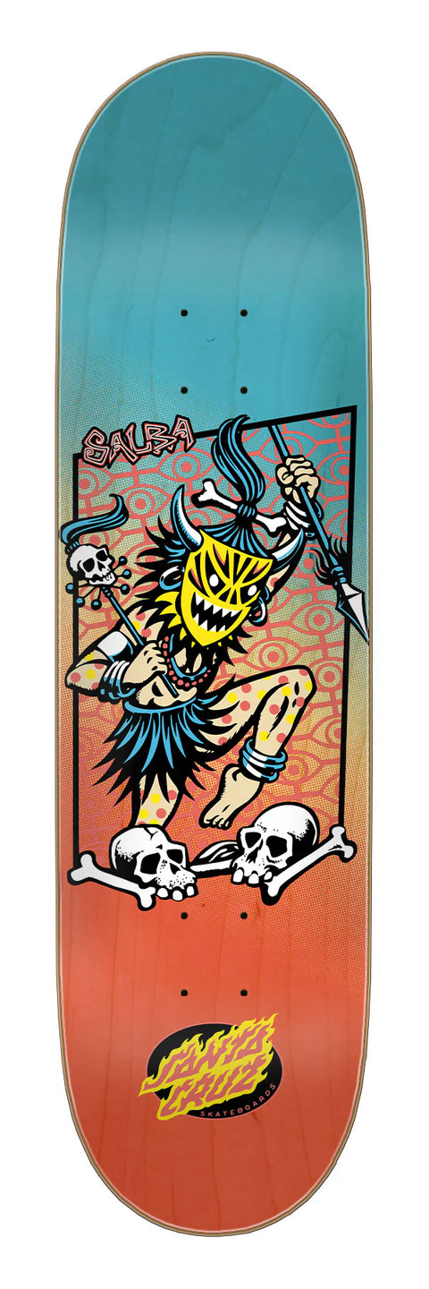Santa Cruz Salba Voodoo Frame Pro Skateboard Deck