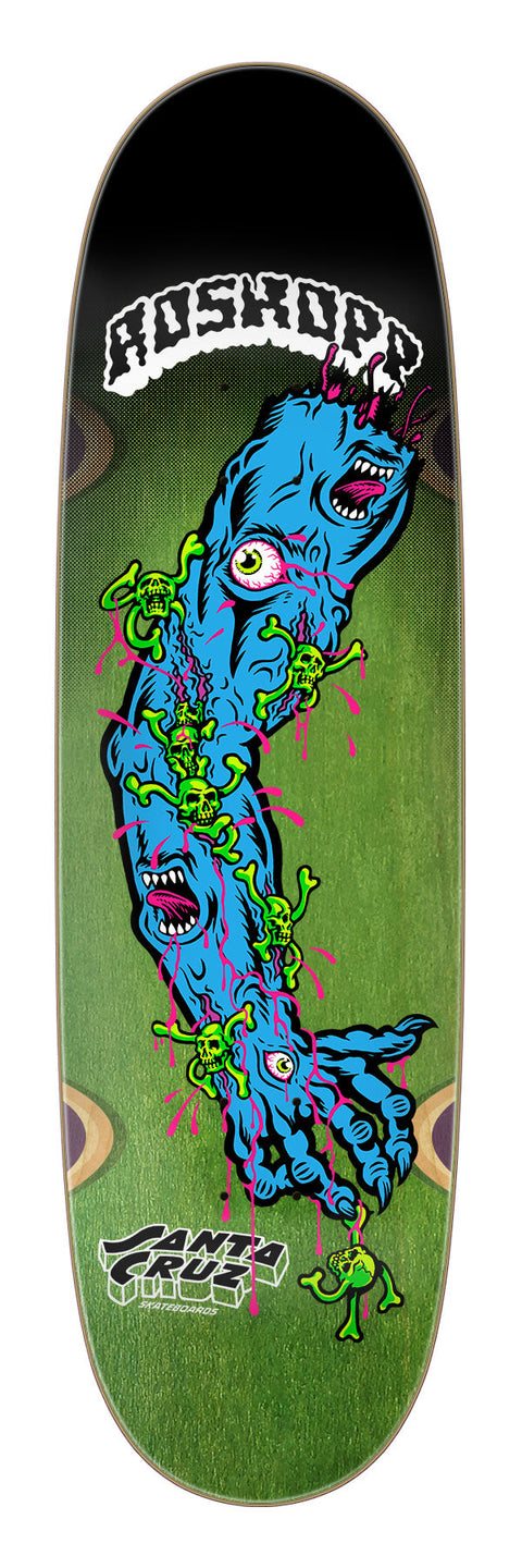 Santa Cruz Roskopp Screaming Arm Pro Skateboard Deck