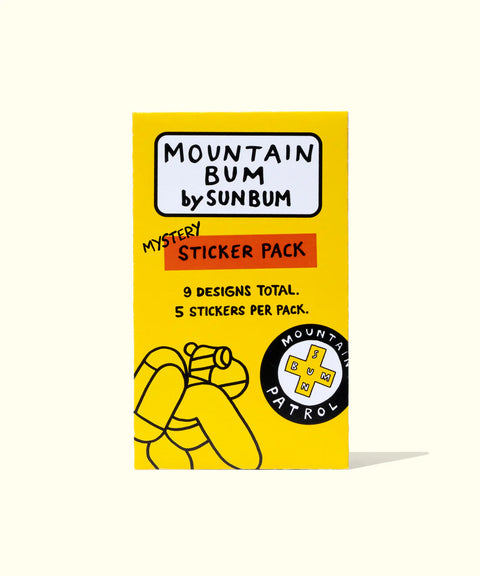 Sun Bum Mtn. Bum Mystery Sticker Pack