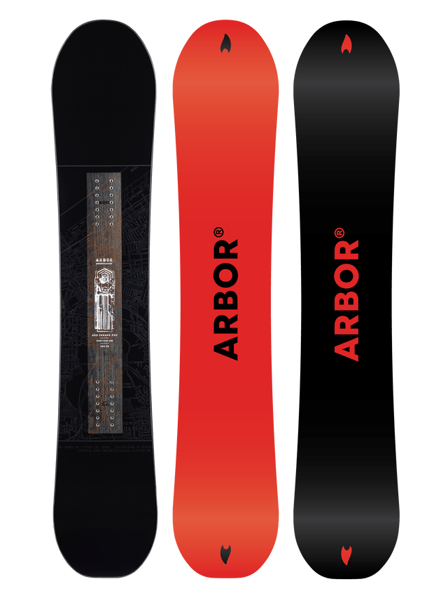 Arbor Red Gerard Pro Snowboard 2027 – Darkside Snowboards