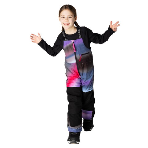 Kids Pinnakle Insulated Bib Snow Pants - Stardust
