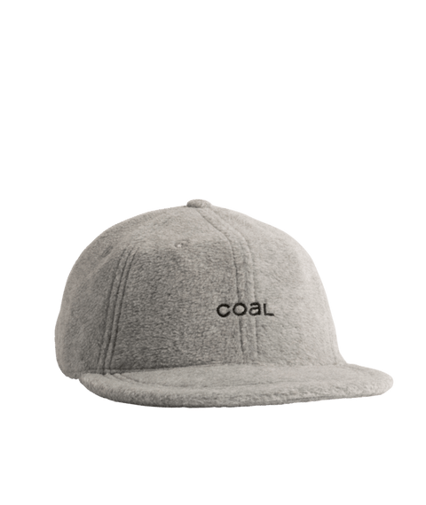 Coal Evergreen gray fleece six-panel baseball cap with embroidered logo