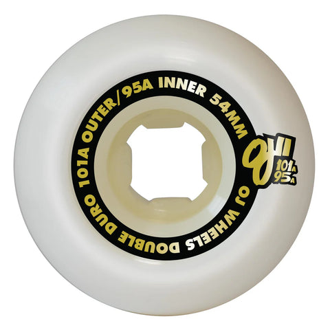 OJ Wheels Double Duro Hardline 101a/95a Skateboard Wheels