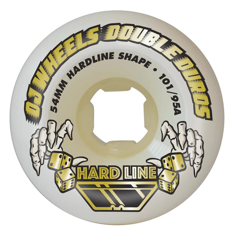 OJ Wheels Double Duro Hardline 101a/95a Skateboard Wheels