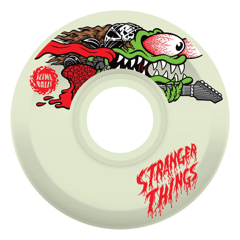 Slime Balls x Stranger Things Meek Slasher Eddie GITD OG Slime 78a Skateboard Wheels