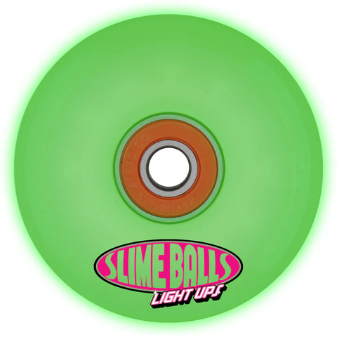 Slime Balls Friends of Planet 9 Light Ups Glow in the Dark Skateboard Wheels