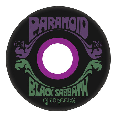 OJ Wheels Black Sabbath Paranoid Super Juice 78a Skateboard Wheels