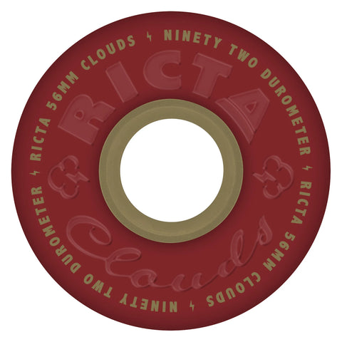 Ricta Clouds 92a Skateboard Wheels (Multiple Size/Color Options)