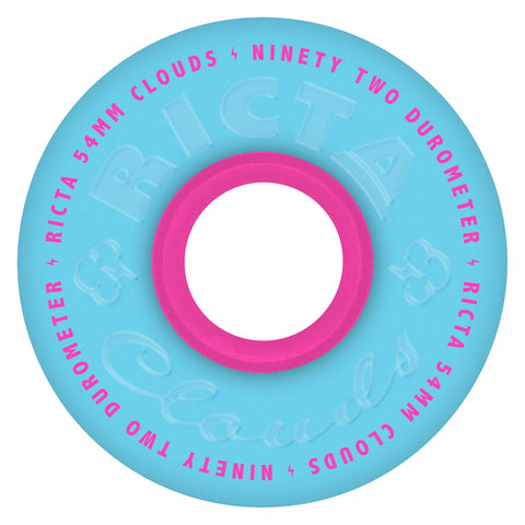 Ricta Clouds 92a Skateboard Wheels (Multiple Size/Color Options)