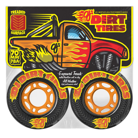 OJ Dirt Tires Thunder Juice 78a Skateboard Wheels