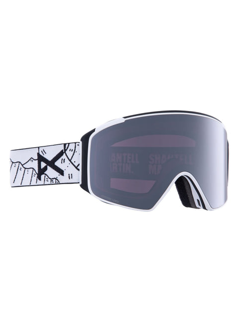Anon M4S Cylindrical Low Bridge Goggles + Bonus Lens + MFI Mask (Multiple Color Options)