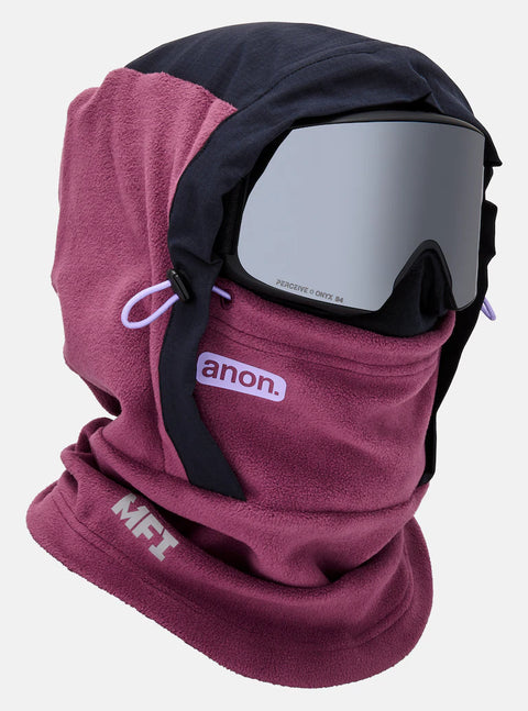 Anon MFI Fleece Helmet Hood Facemask 2026 (Multiple Color Options)